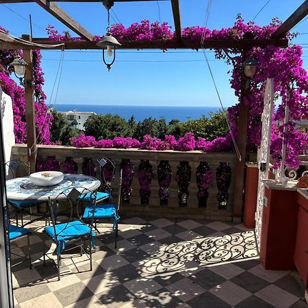 Luxury House In Villa Pompeiana Via Camerelle Con Terrazza Vista Mare カプリ エクステリア 写真