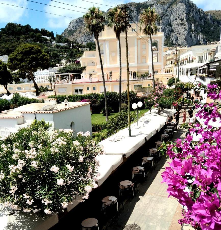 Luxury House In Villa Pompeiana Via Camerelle Con Terrazza Vista Mare カプリ エクステリア 写真